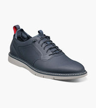Load image into Gallery viewer, Synchro Plain Toe No-Tie Lace Stacy Adams Easy-on, Easy-off Shoe