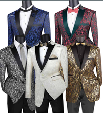 Load image into Gallery viewer, Regular Fit Fancy Pattern Elegant Jacket for Every Occasion  - # BF2