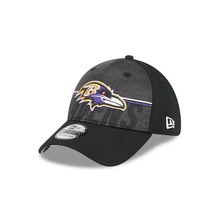 Load image into Gallery viewer, Baltimore Ravens New Era 39Thirty 3930 Flex Fit Training Hat