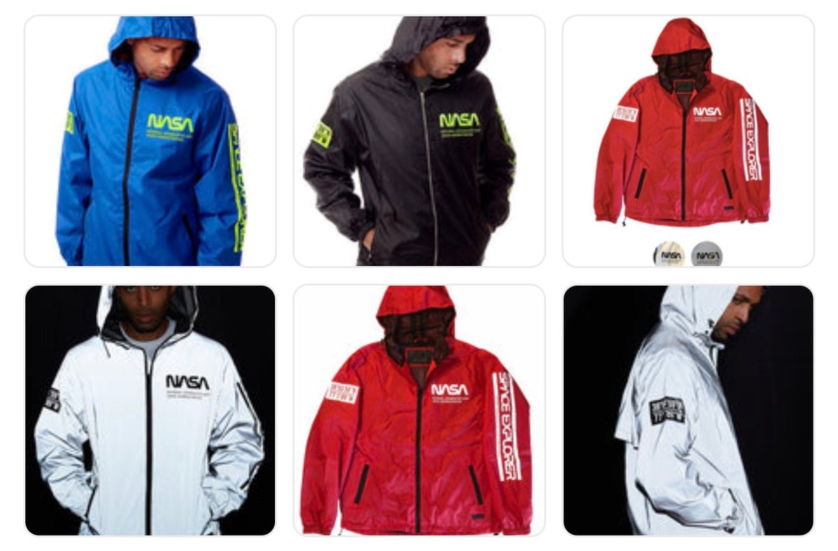 NASA Windbreaker Hoodie by Bleecker & Mercer – The Look