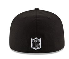 Load image into Gallery viewer, Cincinatti Bengals 59Fifty 5950 New Era Black & White Fitted Cap