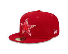 Load image into Gallery viewer, Dallas Cowboys White Star on Red New Era 59Fifty 5950 Fitted Cap