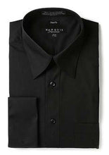 Load image into Gallery viewer, French Cuff Silver Color Dress Shirt with Links - Regular Fit