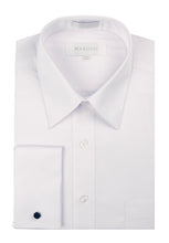 Load image into Gallery viewer, French Cuff Silver Color Dress Shirt with Links - Regular Fit