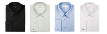 Load image into Gallery viewer, French Cuff Silver Color Dress Shirt with Links - Regular Fit