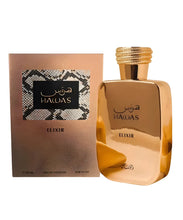 Load image into Gallery viewer, Hawas Elixir by Rasasi for Men Gold Bottle EDP 3.38 FL. OZ/100 ML