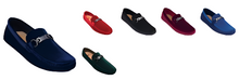 Load image into Gallery viewer, Velvet Slip On Driving Loafer Shoe