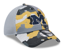 Load image into Gallery viewer, Michigan Wolverines New Era 39Thirty 3930 Flex Fit Hat