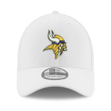 Load image into Gallery viewer, Minnesota Vikings New Era White 39Thirty 3930 Flex Fit Hat