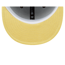 Load image into Gallery viewer, Miami Dolphins New Era Black Gold Metallic 59Fifty 5950 Fitted Cap