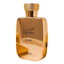 Load image into Gallery viewer, Hawas Elixir by Rasasi for Men Gold Bottle EDP 3.38 FL. OZ/100 ML