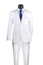 Load image into Gallery viewer, Slim Fit Single-Breasted Suit Lucci in Black, White & Royal Colors