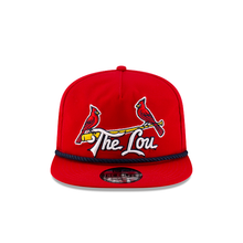 Load image into Gallery viewer, St. Louis Cardinals New Era The Golfer Snapback Hat