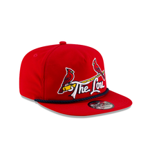 Load image into Gallery viewer, St. Louis Cardinals New Era The Golfer Snapback Hat