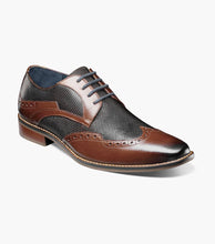 Load image into Gallery viewer, Stacy Adams Joss Wingtip Oxford Dress Shoe # 25539