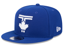 Load image into Gallery viewer, Toronto Blue Jays New Era 9Fifty 950 City Connect Blue Snapback Cap