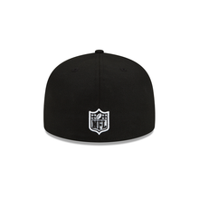 Load image into Gallery viewer, Washington Commanders New Era 59Fifty Black & White 5950 Fitted Cap