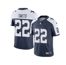 Load image into Gallery viewer, Dallas Cowboys Legend Emmitt Smith #22 Nike Navy Vapor Limited Jersey