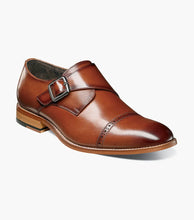 Load image into Gallery viewer, Desmond Cap Toe Monk Strap by Stacy Adams