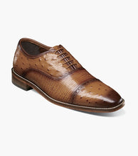 Load image into Gallery viewer, Stacy Adams Rodano Leather Sole Cap Toe Oxford