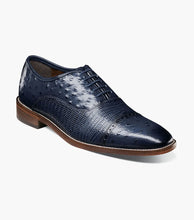 Load image into Gallery viewer, Stacy Adams Rodano Leather Sole Cap Toe Oxford