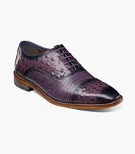 Load image into Gallery viewer, Stacy Adams Rodano Leather Sole Cap Toe Oxford