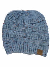 Load image into Gallery viewer, Ladies Messy Bun Beanies