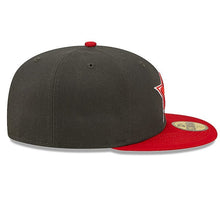 Load image into Gallery viewer, Dallas Cowboys New Era 59Fifty Red Gray Steel Clouds Hat