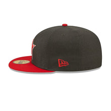 Load image into Gallery viewer, Dallas Cowboys New Era 59Fifty Red Gray Steel Clouds Hat