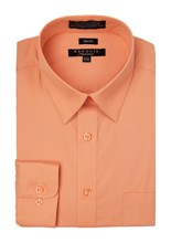 Load image into Gallery viewer, Men's Slim Fit Dress Shirt by Marquis in 30 Colors