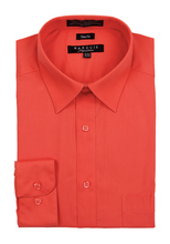Load image into Gallery viewer, Men's Slim Fit Dress Shirt by Marquis in 30 Colors