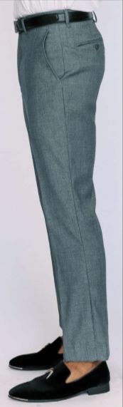 slim fit dress slacks Hugo Boss Mens Modern Fit Suit Dress Pants Dark Red 40 x 32 main image 0