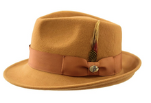 Load image into Gallery viewer, The Hudson Felt Dress Hat by Bruno Capelo
