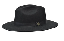 Load image into Gallery viewer, The Monarch Wide Brim Dress Hat