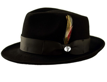 Load image into Gallery viewer, The Hudson Felt Dress Hat by Bruno Capelo