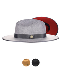 Load image into Gallery viewer, The Monarch Wide Brim Dress Hat