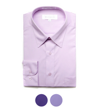 Load image into Gallery viewer, Men's Regular Fit Dress Shirts available in 31 Colors