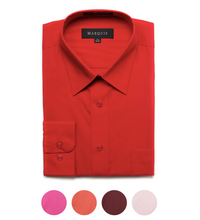 Load image into Gallery viewer, Men's Regular Fit Dress Shirt available in 31 colors