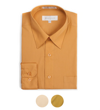 Load image into Gallery viewer, Men's Regular Fit Dress Shirts available in 31 Colors