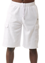 Load image into Gallery viewer, Fleece Cargo Shorts Relaxed Fit & Over-The-Knee Length  BS1076