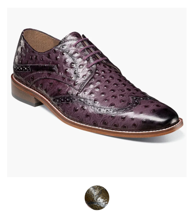 Stacy Adams Gennaro Wingtip Oxford Dress Shoe – The Look  display picture 1
