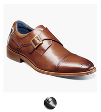 Load image into Gallery viewer, Stacy Adams Mathis Cap Toe Monk Strap