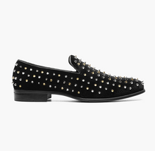Load image into Gallery viewer, Stacy Adams Spiked Slip On Spire Dress Shoe