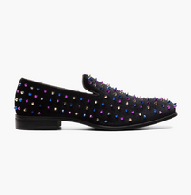 Load image into Gallery viewer, Stacy Adams Spiked Slip On Spire Dress Shoe