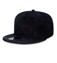 Load image into Gallery viewer, Dallas Cowboys Black on Black New Era 59Fifty 5950 Fitted Cap