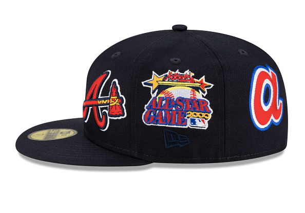 Atlanta Braves Patch New Era 59Fifty Fitted Cap – The Look
