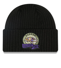 Load image into Gallery viewer, Baltimore Ravens Salute to Service New Era Beanie