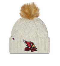 Load image into Gallery viewer, Arizona Cardinals New Era Pom Knit Beanie