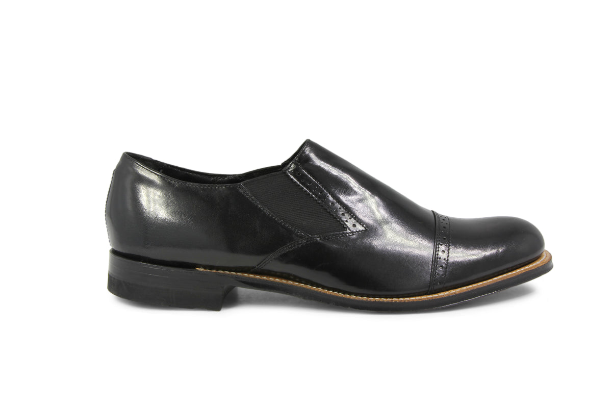 NEW Stacy Adams Madison Black Cap Toe Loafers 9 D MADISON CAP TOE OXFORD /00012 – MilanoMensWear main image 4