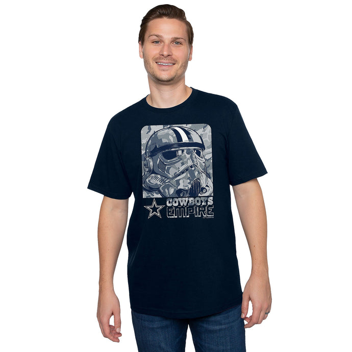 Dallas Cowboys Star Wars Men's Woodland Trooper Short Sleeve T-Shirt